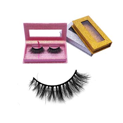 China 7D03 7D03 Layered 3D Hitomi Best Real Mink Eyelashes Mink Eyelashes Paper Eyelash Packaging 3d Sale Double Mink Eyelash Real for sale