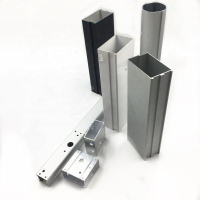 China Customer required custom stamping aluminum profile for automatic door and window glass lifting for sale