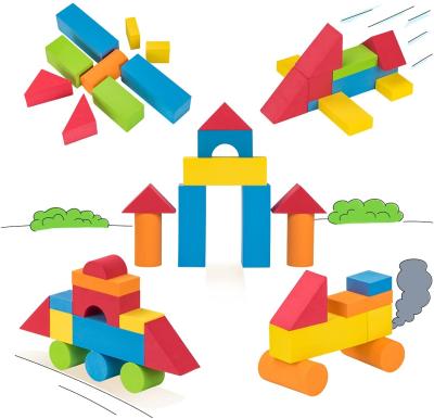 China DIY TOY Kids Kids EVA Foam Blocks Gift Play Set for Building Blocks for sale