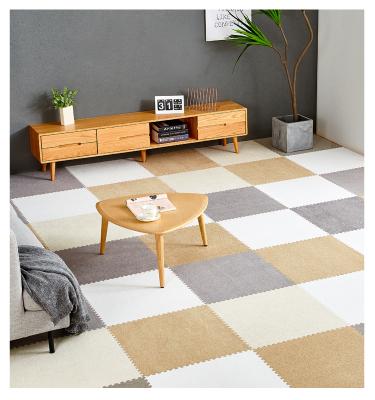 China Living Room Floor Mat Fabric Area Rug Eco-Friendly Carpet Easy To Clean Anti Slip Felt Carpet Rug for sale