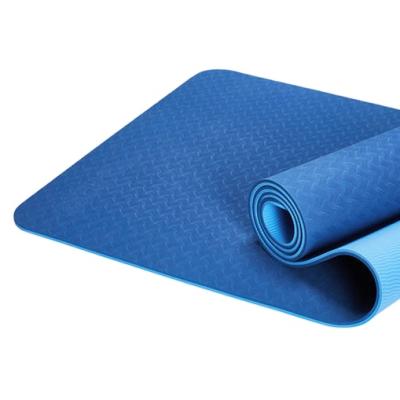 China High Quality Eco-Friendly Yoga Mat Non Slip Fitness Exercise Tape Yoga Mat With Bag Workout Mat For Yoga, Pilates for sale