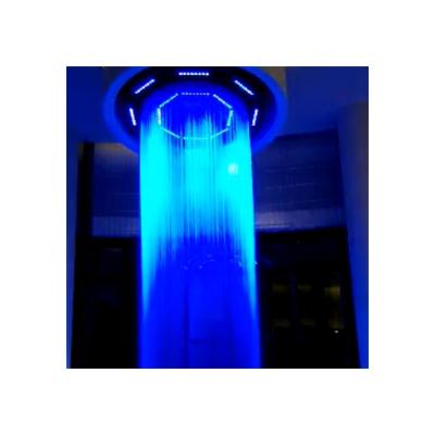 China Modern Latest Best-selling Custom Swinging Nozzle Music Digital Dance Sprinkler Large Water Curtain Digital Changing Fountain for sale