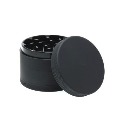 China Newest Cars Custom Design 4 Layer 63mm Matte Black Grass Grinder for sale