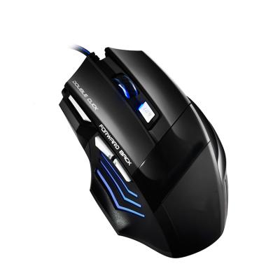 Cina RGB Gaming Wired USB Portable Gaming Optical Mouse For Desktop Computer Notebook Laptop Mouse in vendita