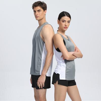 China XS-4XL Breathable Proof Knitwear Breathable Sweat Sports Shaping Gym Wear Tank Tops Routine Wear Shirts & Men's Women's Sleeveless Tank Top for sale