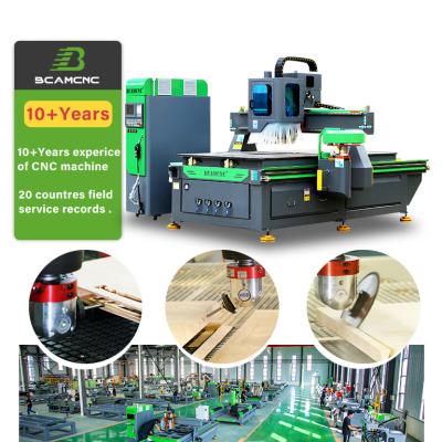 China Sideboard doors furniture making 1325 wood cnc router 3d 1200*2400 cnc router atc router with best after-sale services and high quality for sale