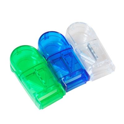 China With Portable Medicine Cutter Pocket Pill Box Tablet Cutter Medicine Divider Pill Holder Pill Cutter for sale