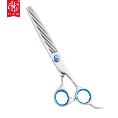 China AR-L7040V Viable Right Handed Thinning Shears 40T Japan 440C Professional Trimming Scissors 7inch Shearing For Dogs Cats for sale