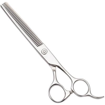 China AF-7040V 7INCHpet cat hair viable beauty grooming scissors thinning shears for dog for sale