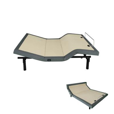 China Twin Adjustable Frame (Other) Single Bed Adjustable Base With Pillow Tilt And Massage Bed Bed for sale