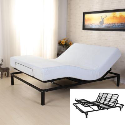 China (Height) adjustable single electric adjustable metal bed base for home use for sale