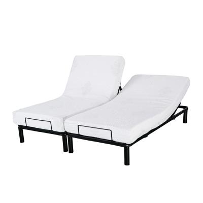 China Split (Height) King Size Basic Metal Adjustable Iron Bed Electric Adjust Bed Base for sale