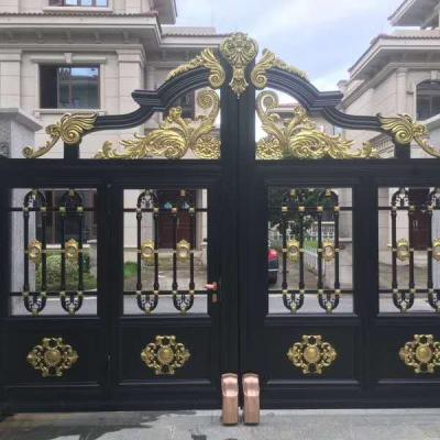 China Customized Aluminum Base Track Luxury Golding Color Garden Electric Indian Home Base Track Traditional Customized Designs for sale