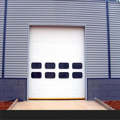 China Manufacturer Insect Prevention Contemporary Elevator Rolling Door Chemistry Lab Sectional Lifting Door for sale