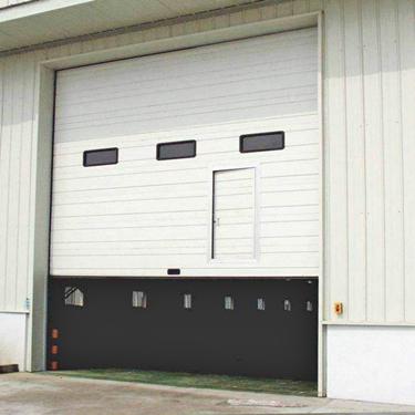 China Contemporary High Quality Security Vertical Door Food Industry Sectional Door for sale