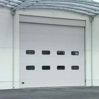 China Light Weight Contemporary Cold Sectional Door Insulation Factory Industrial Lifting Door for sale