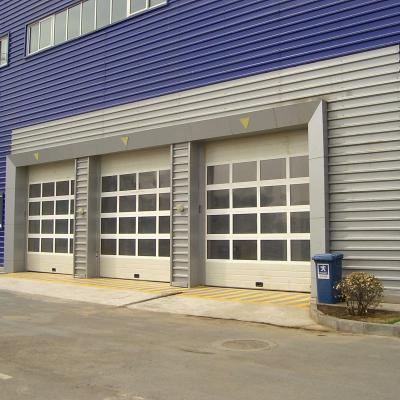 China Contemporary Door Heat Preservation Lightweight Factory Sectional Door Machines Operate Lifting Door for sale