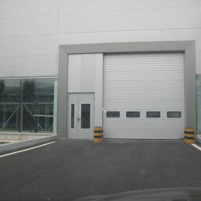 China 2021 New Heat Retention Contemporary Aluminum Sectional Door Door Industrial Door for sale