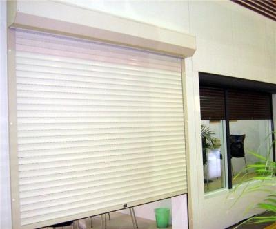 China Contemporary Cheap Contemporary Rolling Shutter Design Insulated Aluminum Door For Commercial for sale