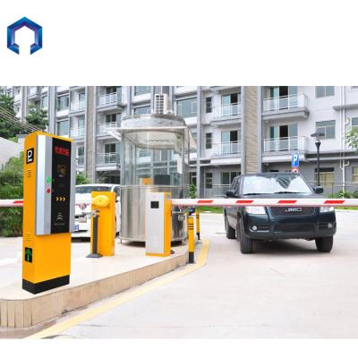 China shopping mall highway boom barrier gate trackless-folding automatic parking barrier for sale