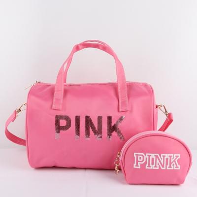 China High quality new design high quality 2022 fashion large capacity new design high quality girls shoulder bags ladies messenger purses set sling bags pink women handbags for sale