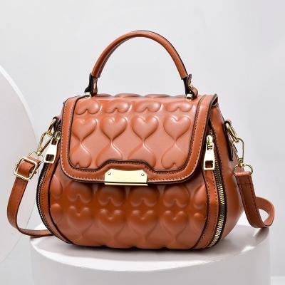 China 2022 New High Quality Fashion Wholesale Designer Girls Luxury Sling Clips Female Cross - Body Bags PU Women Leather Tote Handbags for sale