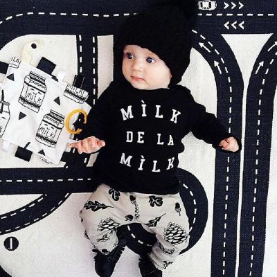 China Baby Boys Long Sleeve Clothing Set Eco-friendly Cotton Material Clothing Set For 2-8years for sale