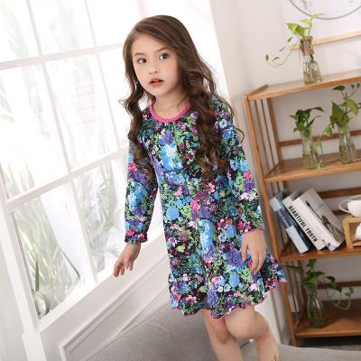 China Soft High Quality Baby Dress XY041 Kid Little Flower Girl Dress for sale