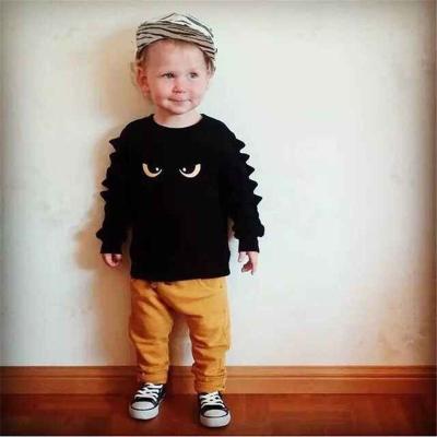 China Eco-friendly Clothing Set Canton Kids Clothes Winter Children Long Sleeve Hoodie Set for sale