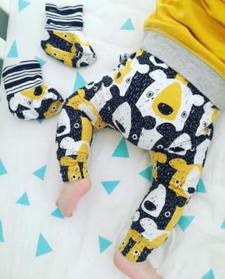 China Factory wholesale baby kids GH405A anti-pilling lovely long pants in stock for sale