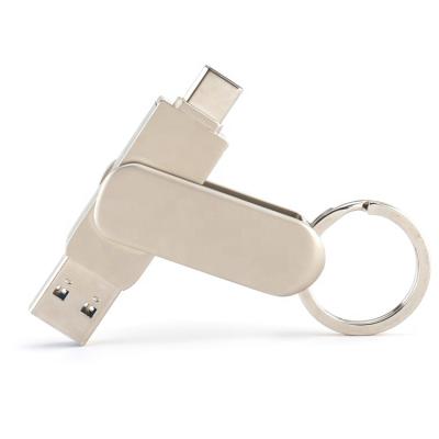 China Wholesale 32gb 64gb Metal Pendrive OTG USB 3.0 OTG Flash Drive For Mobile Type C for sale