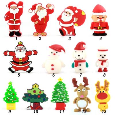 China Promotional Custom Christmas Gift USB Flash Drive 2GB 4GB Silicone Cardboard Memory Stick 8GB 16GB 32GB Silicone Cardboard Memory Stick 8GB 16GB 4GB OEM PVC USB Flash Drive for sale