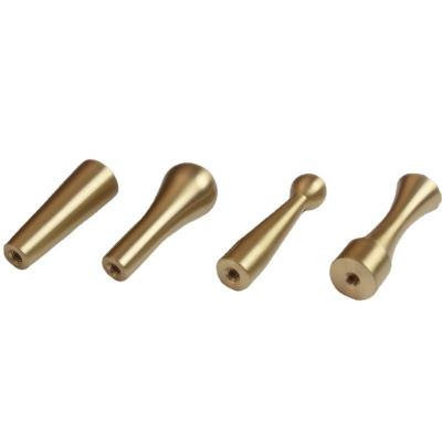 China Sustainable Gold Towel Hooks For Modern Bathrooms Robe Hooks Brushed Wall Gold Brass Hooks for sale