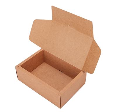 China Hot Selling Materials Logo Recycled Custom Color Kraft Paper Box Eco-friendly Recyclable Shipping Shipping Cardboard for sale