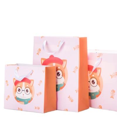 China Recycled Materials Logo Print Shopping Paper Bag Custom Apparel Shoe Packaging Gift Cheap Washable Paper Bag for sale