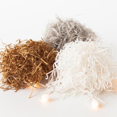 China China Manufacture Eco - Friendly Raffia Shredded Gift Paper Filling for sale