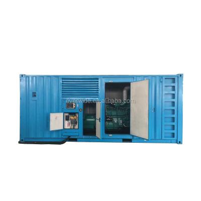 China ATS Free Electricity 1 Megawatt 220 Volt 3 Phase Generator Set Container Set for sale