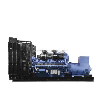 China ATS 720KW/900KVA Baudouin Diesel Generator Set with Engine Model 12M26D792E200 for sale