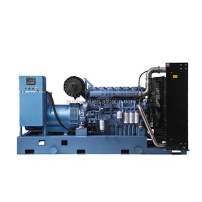 China Low Noise Electric Start 500kva ATS Everwide Power Open Genset for sale