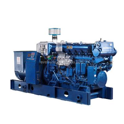 China ATS Baudouin 12M33CD1100E200 900kw/1125KVA Marine Diesel Generator Set with CCS Certificate for sale