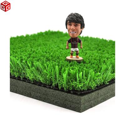 China Soccer Field Premium Non-infilling Artificial Football Grass With 10mm Shock Pad For Futsal Soccer Field for sale