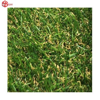 China Landscape decoration synthetic grass used for pathway grass turf precast running tile decorative sideline for sale