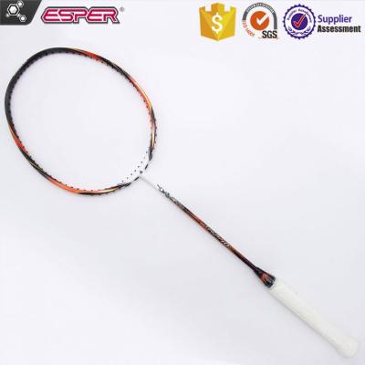 China Good performance and more flexibility 10red (OEM/ODM carbon fiber badminton racket) for sale