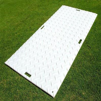 China Ground Pad 4x 8 Temporary Heavy Duty HDPE Pe Plastic Ground Pad Road Mats for sale