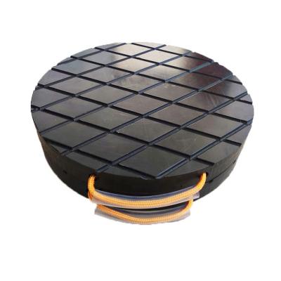 China HDPE High Quality Widely Used Crane Outrigger Mats Foot Pad Movable Polyethylene Plastic for sale