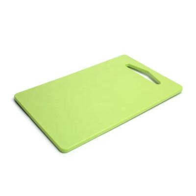 China Green Plastic Extra Thick Plastic Cutting Uhmwpe Protection Vegetable Cutting Board for sale