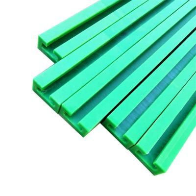 China Building Material Stores Plastic HDPE Uhmwpe Chain Guide Wear Strip For Upe HDPE Linear Chain Guides Rail for sale