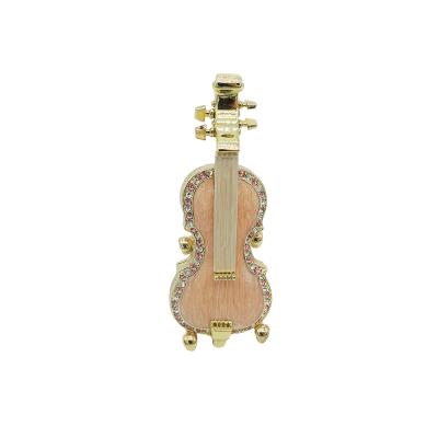 China Box For Jewelry 2021 High Quality Metal Violin Trinket Box for sale