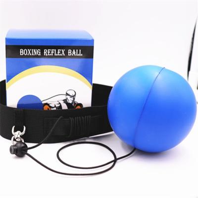 China Gym Sports Fight Boxing Ball With Head Band Boxing Reflex Ball For Speed ​​Training Boxing Punch Exercise Gym Fitness E302 for sale