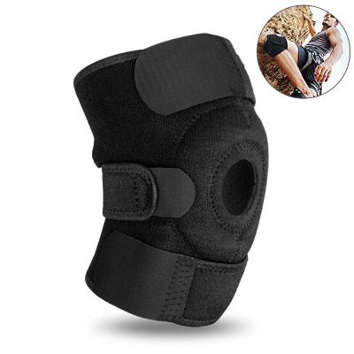 China Breathable Open Protector Knee Guard Knee Compression Bandage Patella Knee Brace Support for sale